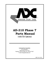 American Dryer Corp. AD-310 User manual