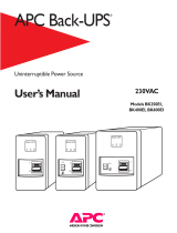 American Power Conversion BK400EI User manual