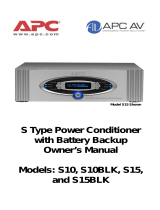 American Power Conversion S15BLK User manual
