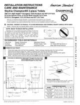 American Standard 2112.014 Round Front User manual