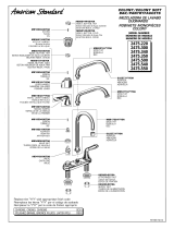 American Standard 2475.35 User manual