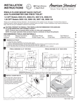 American Standard 3698 User manual