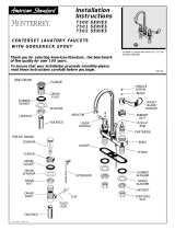 American Standard 7501 Series User manual