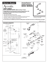 American Standard 8630 Series User manual