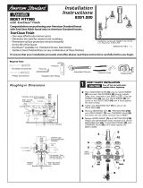 American Standard Amarilis 8391.000 User manual
