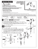 American Standard 8871 User manual