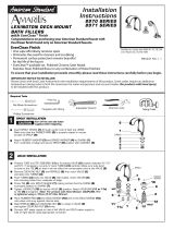American Standard 8970 Series User manual
