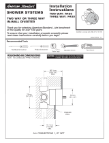American Standard R430 User manual