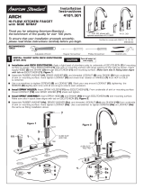 American Standard Arch Control Kitchen Faucet 4101.301 User manual