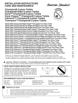 American Standard 2076 User manual