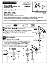 American Standard Copeland 7005.801 User manual