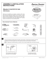 American Standard 293 User manual