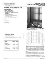 American Standard Dupont Corian 4834.LSW User manual