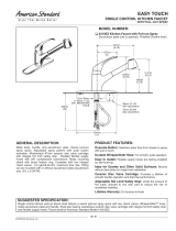 American Standard 6310EZ User manual