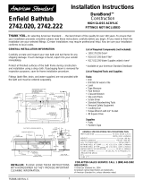 American Standard Enfield 2742.222 User manual