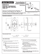 American Standard Enfield T37373X User manual