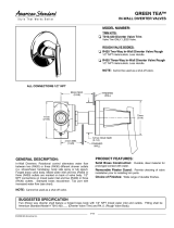 American Standard T010.430 User manual