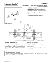American Standard 6802F15.000 User manual