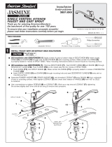 American Standard Jasmine 3821.6XX User manual
