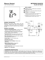 American Standard Metering 1340M.105 User manual