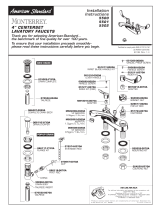 American Standard MONTERREY 5502 User manual