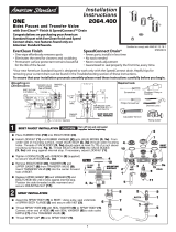 American Standard One 2064.400 User manual