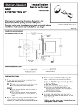 American Standard M968981 User manual