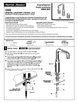 American Standard One Spread Lavatory Faucet 2064.408 User manual