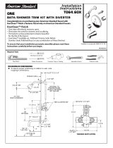 American Standard One T064.60X User manual