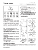 American Standard R115 User manual