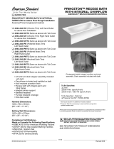 American Standard Princeton 2392.202 IBS User manual
