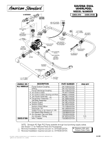 American Standard 2903.018H User manual