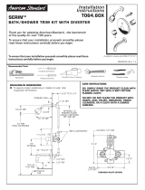 American Standard T064.60X User manual