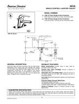 American Standard Seva 1480.101 User manual