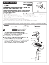 American Standard Seva 1480.10X User manual