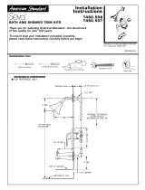 American Standard T480.507 User manual