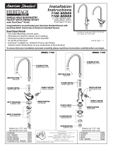American Standard Single Hole Bar/Pantry Faucet with Swing Spout 7191 Series User manual
