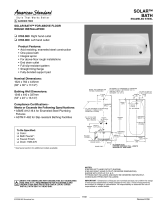 American Standard Solar Bathtub 0165.060 User manual