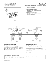 American Standard Standard 2471S User manual