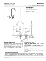 American Standard Standard 4223S User manual