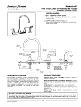 American Standard Standard 4271S User manual