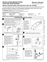 American Standard 0621.001.020 User manual
