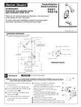 American Standard 4501 User manual