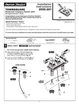 American Standard Townsquare 2555.201 User manual