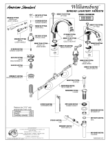 American Standard Williamsburg 2808 Series User manual