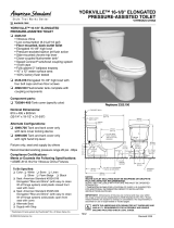 American Standard Yorkvilletm 735084-400 User manual