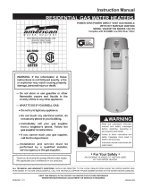 American Water Heater VG6250T100 User manual
