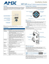 AMX MET-6N User manual