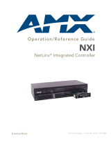 AMX NXI User manual