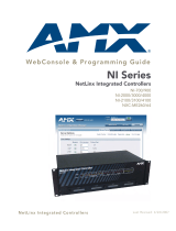 AMX NI-2100/3100/4100 User manual